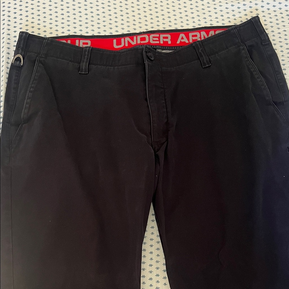 Under Armour Men's Charcoal Chinos